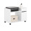 SoBuy Printer Stand Mobile Storage White 12