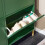 SoBuy Meuble à Chaussures 4 Abattants Vert 4