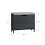 SoBuy Shoe Bench Flip-Drawer 60cm Black 3
