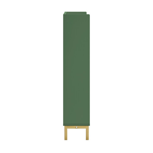 SoBuy Meuble à Chaussures 4 Abattants Vert