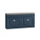 SoBuy Blue Shoe Bench with Seat & Storage 1