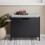 SoBuy Shoe Bench Flip-Drawer 60cm Black 10