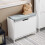 SoBuy Shoe Bench Flip-Drawer 60cm White 10