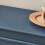 SoBuy Blue Shoe Bench with Seat & Storage 4