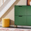 SoBuy Meuble à Chaussures 4 Abattants Vert 9