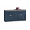 SoBuy Blue Shoe Bench with Seat & Storage 11