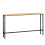 SoBuy Μαύρη Κονσόλα FSB19-E 120x65x20 cm 14