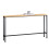 SoBuy Μαύρη Κονσόλα FSB19-E 120x65x20 cm 13