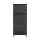 SoBuy Ντουλάπι Παπουτσιών 3 Ραφιών Μαύρο 50x19x130cm 12