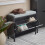SoBuy Shoe Bench Flip-Drawer 60cm Black 12