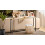 SoBuy Μαύρη Κονσόλα FSB19-E 120x65x20 cm 11