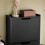SoBuy Ντουλάπι Παπουτσιών 3 Ραφιών Μαύρο 50x19x130cm 4