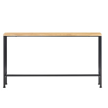 SoBuy FSB19-E wąski stół konsolowy 120 cm, dąb dziki