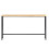 SoBuy Μαύρη Κονσόλα FSB19-E 120x65x20 cm 1