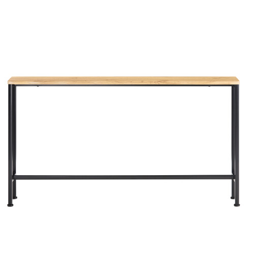 SoBuy Μαύρη Κονσόλα FSB19-E 120x65x20 cm