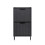 SoBuy Meuble Chaussures 2 Abattants Noir 1