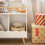 SoBuy Kids Bookcase 3-Shelf White 7