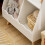 SoBuy Kids Bookcase 3-Shelf White 5