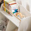 SoBuy Kids Bookcase 3-Shelf White 4