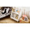 SoBuy Kids Bookcase 3-Shelf White 11