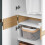 SoBuy Γωνιακό Ντουλάπι Εισόδου Λευκό 61x30x192cm 5