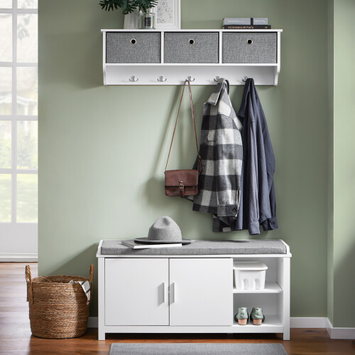 SoBuy Hallway Storage Bench Shoe Bench Shoe Cab... 1