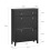 SoBuy Shoe Cabinet Storage Black 80x25x108cm 3