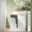 SoBuy Ντουλάπι Μπάνιου BZR79-W Λευκό 71x33x85cm 9