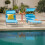 SoBuy Set 2 Lettini Pieghevoli con Parasole e Cuscino 7