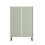 SoBuy Ντουλάπι Μπάνιου 3 Ράφια Πράσινο 60x30x87cm 7