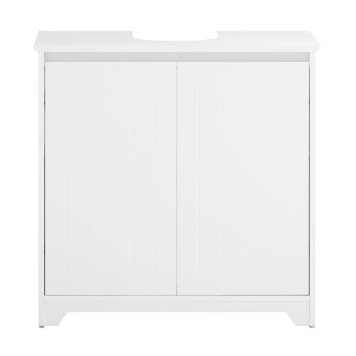 SoBuy Håndvaskskab med 2 døre Hvid 60x30x60cm