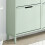 SoBuy Meuble Chaussures 4 Abattants Vert 8