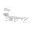 SoBuy Sun Lounger Adjustable Shade Beige 1