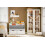 SoBuy Παιδική Βιβλιοθήκη KMB66-W Λευκή 100x45x70cm 8