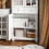 SoBuy Υψηλό Υπουργείο Hevea 75x40x175cm 8