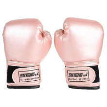 (Pink) Years Kids 310 Boxing Gloves Junior Mitts Punch Bag Children Gel Pad Glove Pu