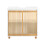 SoBuy Mobile Sottolavabo Bambù 2 Ante 60x33x60cm 1