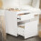 SoBuy File Cabinet Mobile White 40x40x54cm 15