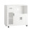 SoBuy Mobile per Microonde con Ante e Cassetto Bianco 1