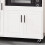 SoBuy Mobile per Microonde con Ante e Cassetto Bianco 5