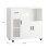 SoBuy Mobile per Microonde con Ante e Cassetto Bianco 3