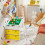 SoBuy Tavolo Bambini con 2 Sgabelli e Blocchi 9