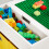 SoBuy Tavolo Bambini con 2 Sgabelli e Blocchi 6
