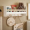 SoBuy Wall Shelf Kids Storage White 10