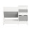 SoBuy Kids Bookcase 5-Tier Storage White 6
