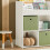 SoBuy Kids Bookcase Storage Shelf White 5