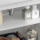SoBuy Ντουλάπι Μπάνιου BZR108-W Λευκό 60x30x60cm 3