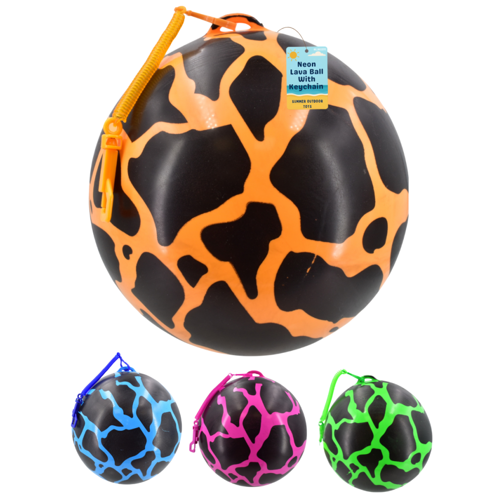 3" Ball with Keychain for Kids Toddler Toy Summer Party Bag Filler-image-OPC-PHX9FYQ-NEW
