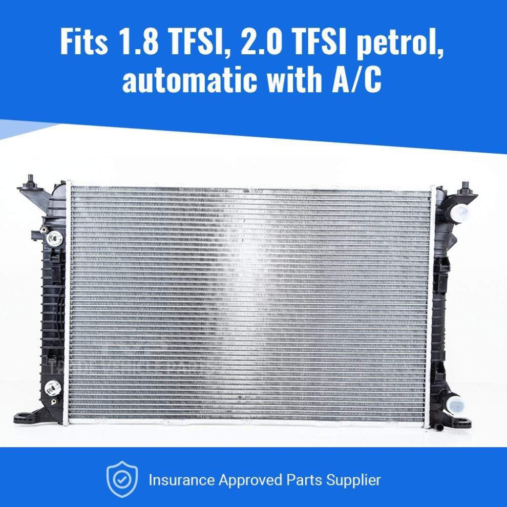 Radiator Audi A7/S7 2011-2018 1.8 Tfsi, 2.0 Tfsi Petrol Automatic With Ac New 7426938507085