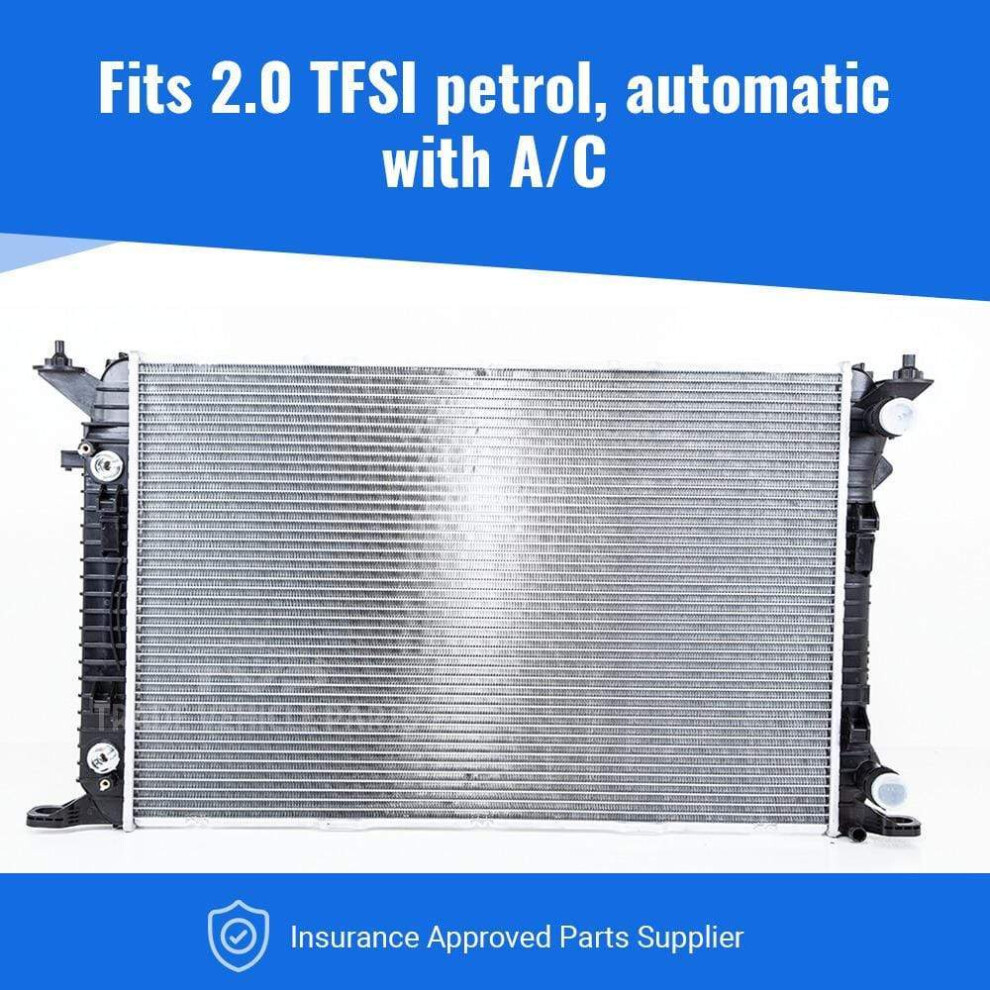 Fits Audi Q3 (8U) 2015-2018 Radiator 2.0 Tfsi Petrol Automatic With A/C - Image 3